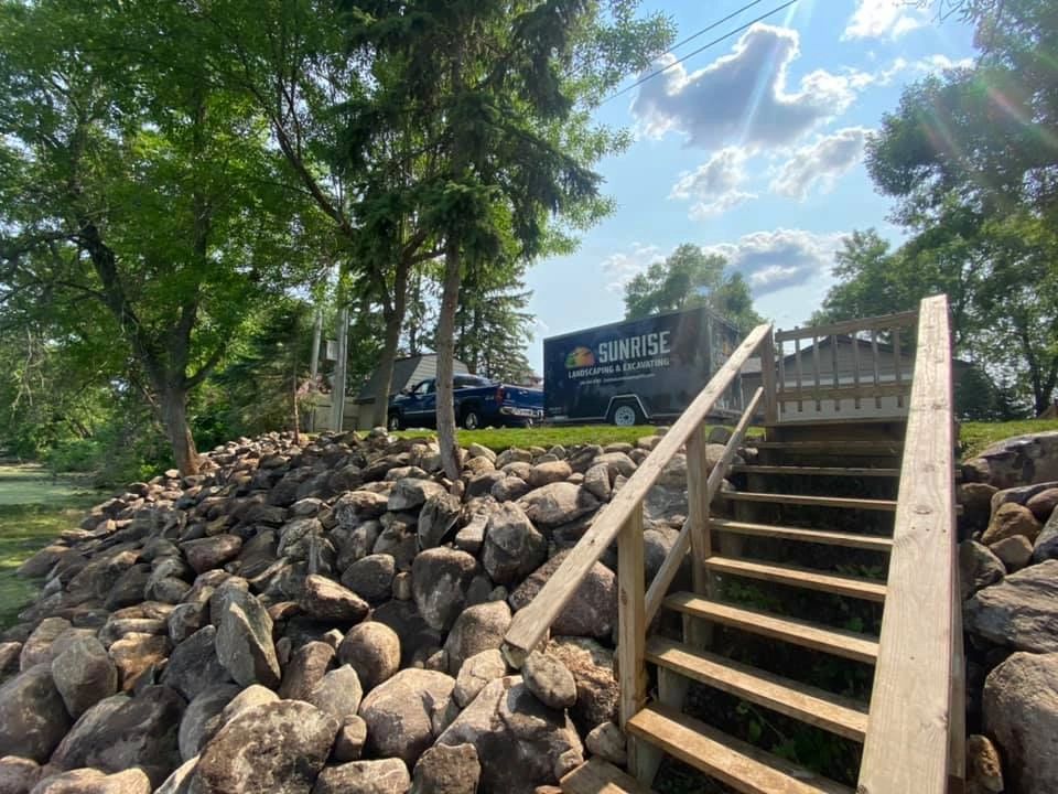 Boulder_Walls_Installation_Minneapolis Boulder Wall Installation - Minneapolis, MN